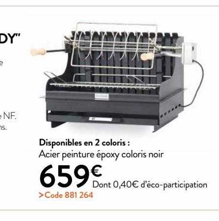 acier peinture époxy coloris noir