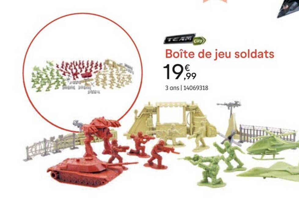 boîte de jeu soldats team city