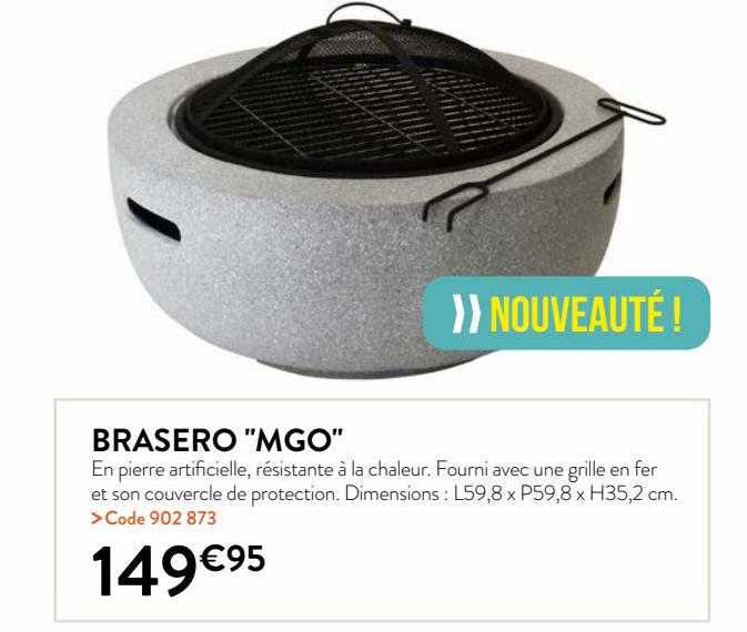 brasero "mgo"