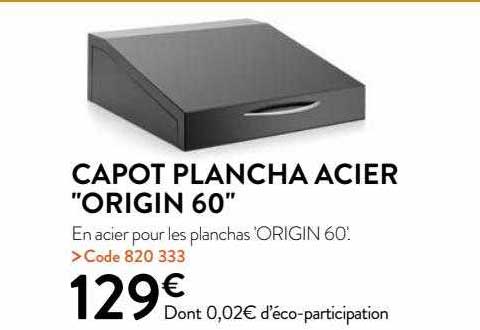 capot plancha acier "origin 60"
