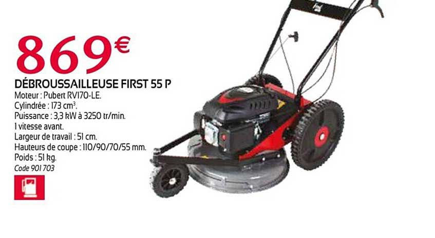 Débroussailleuse First 55 P