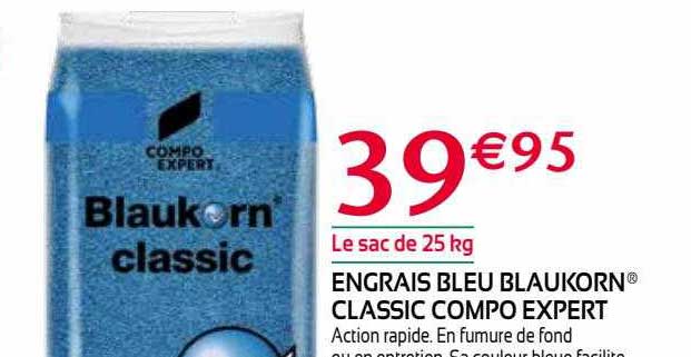 engrais bleu blaukorn classic compo expert