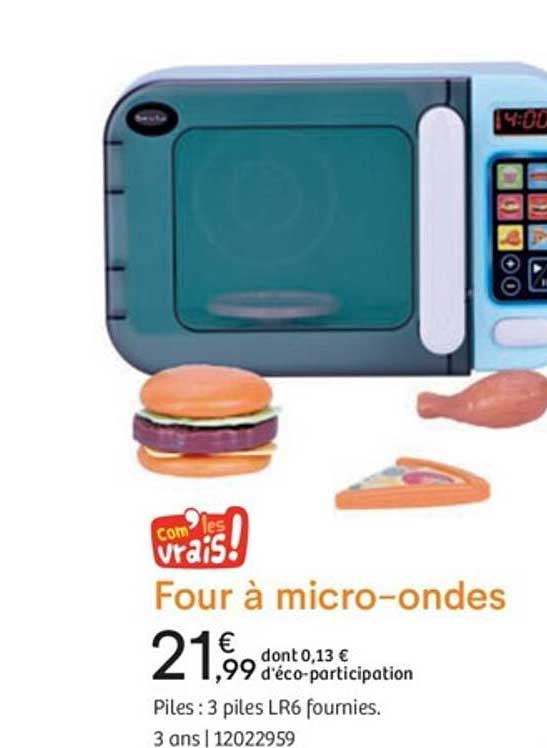 four à micro-ondes com'les vrais!