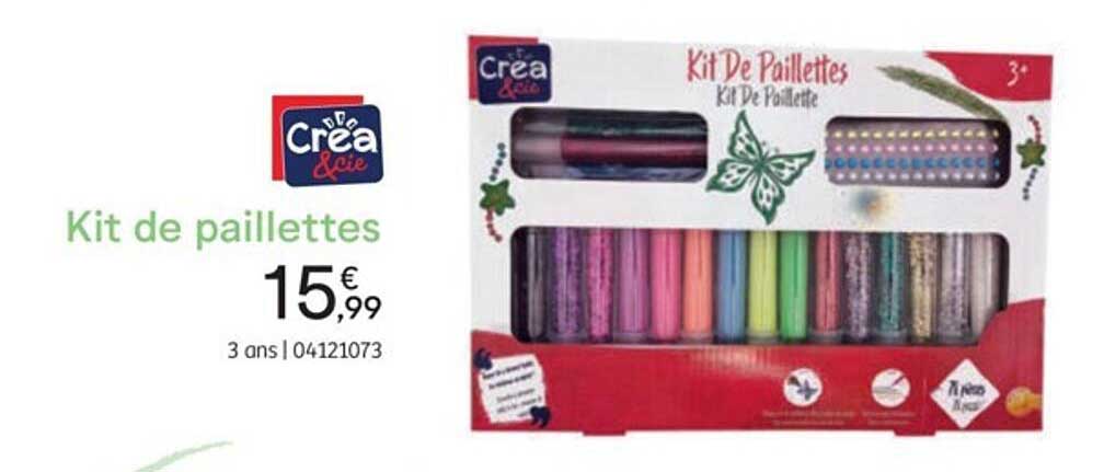 kit de paillettes crea & cie