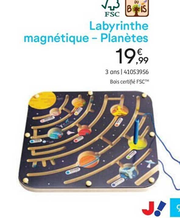 Labyrinthe Magnétique - Planètes