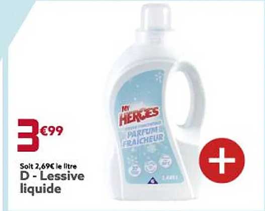 lessive liquide my heroes