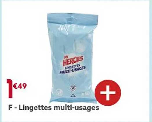 Lingettes Multi-usages My Heroes