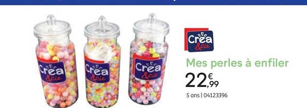 mes perles à enfiler crea & cie