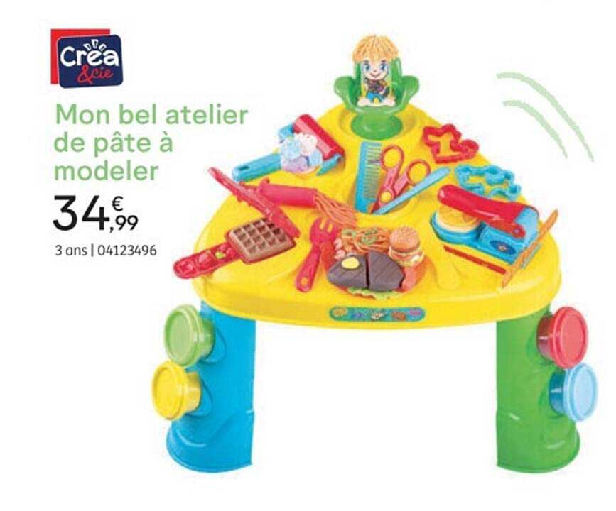 mon bel atelier de pâte à modeler crea & cie