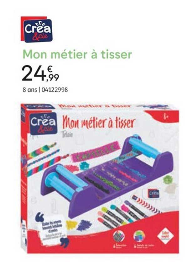 mon métier à tisser crea & cie