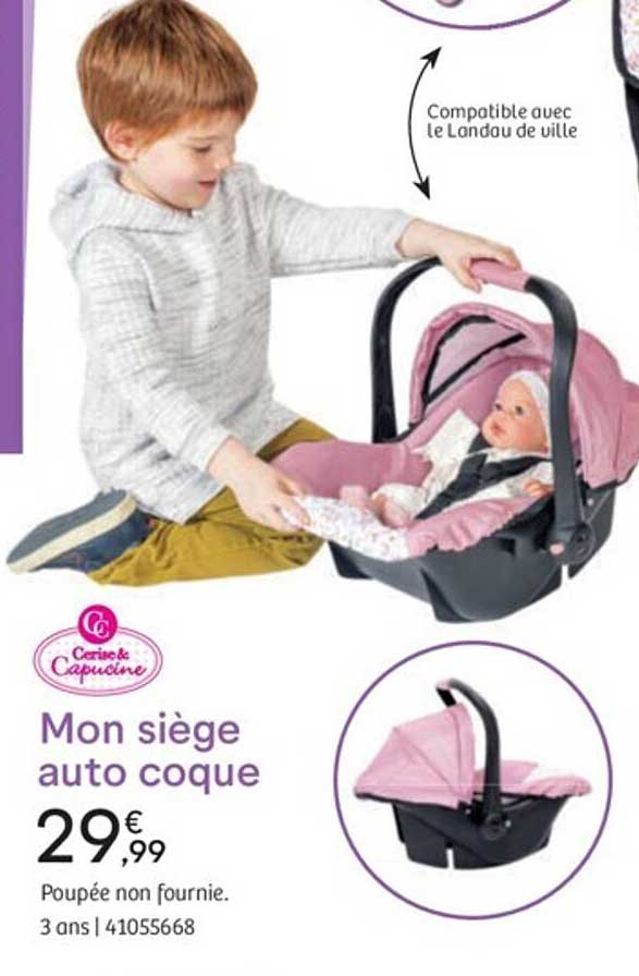 Mon Siège Auto Coque Cerise & Capucine