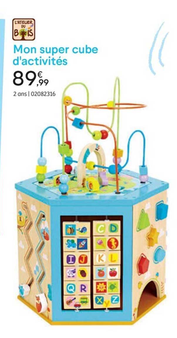 mon super cube d'activités