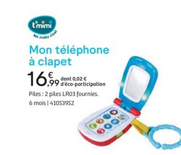 mon téléphone à clapet tmimi