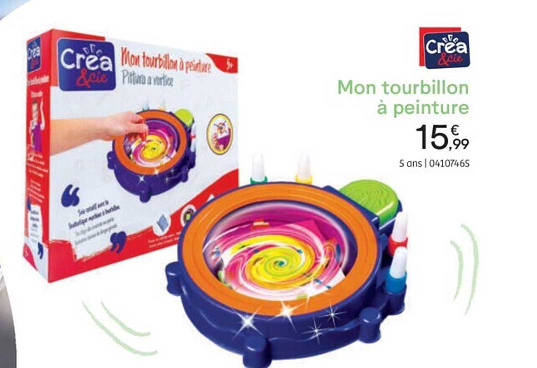 mon tourbillon à peinture crea & cie