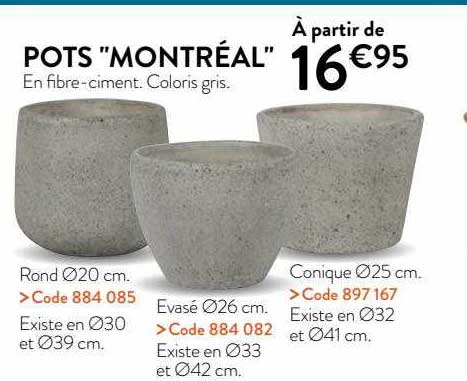 pots "montréal"