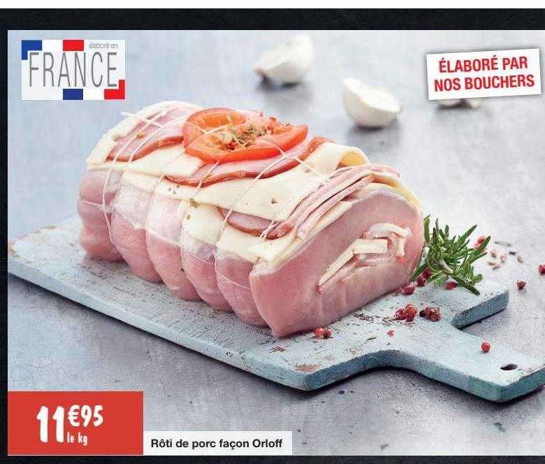 rôti de porc façon orloff