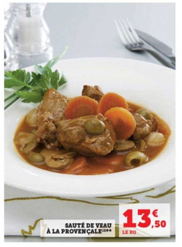 Sauté De Veau à La Provençale