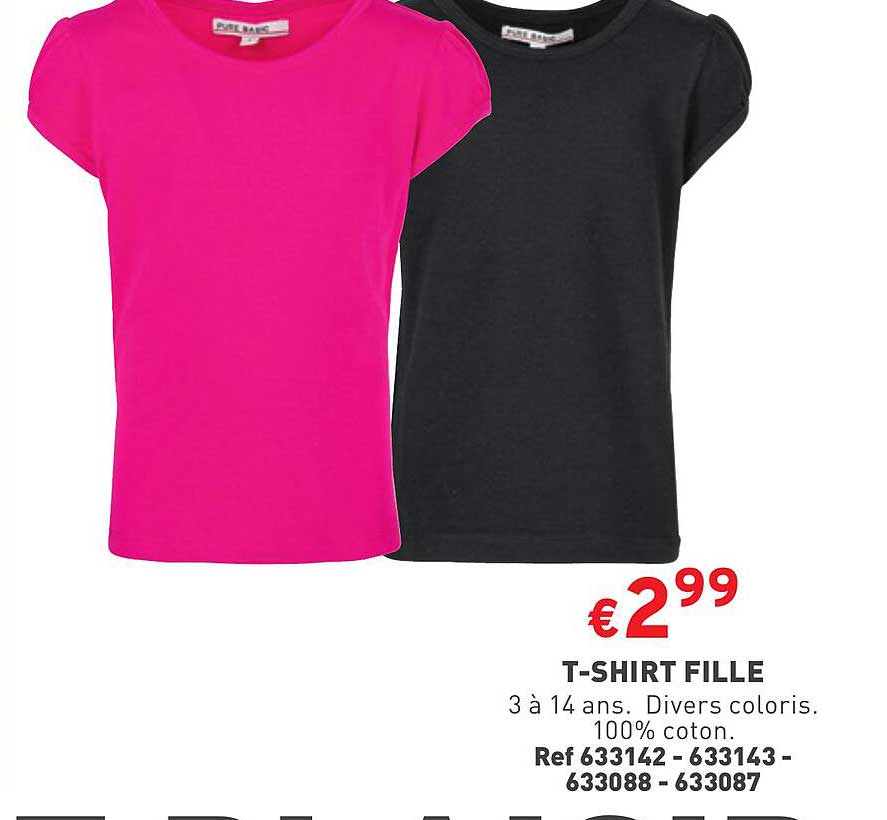 t-shirt fille