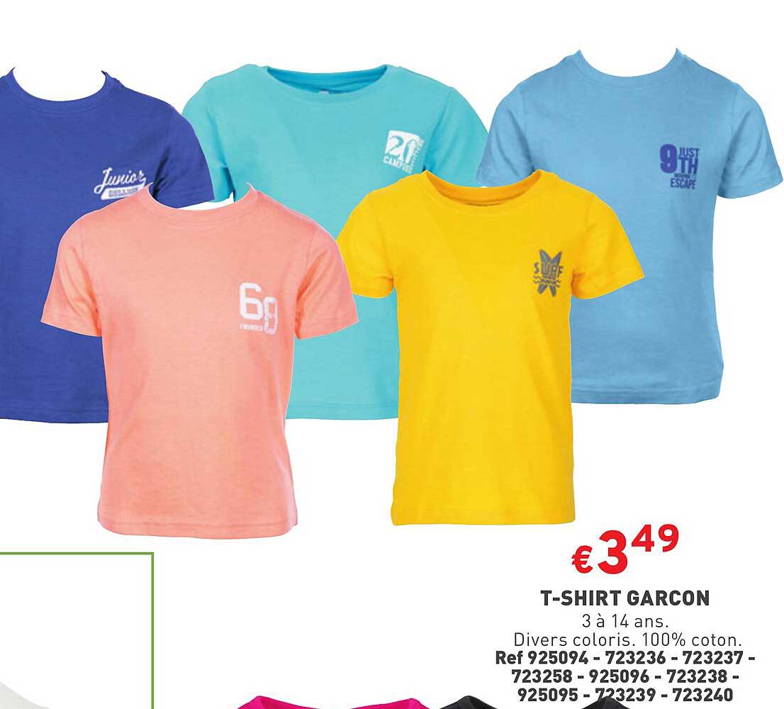 t-shirt garçon