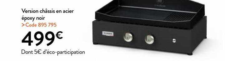 version châssis en acier époxy noir