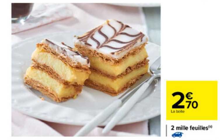 2 mille feuilles