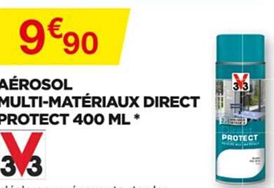 aérosol multi-matériaux direct protect 400 ml v33