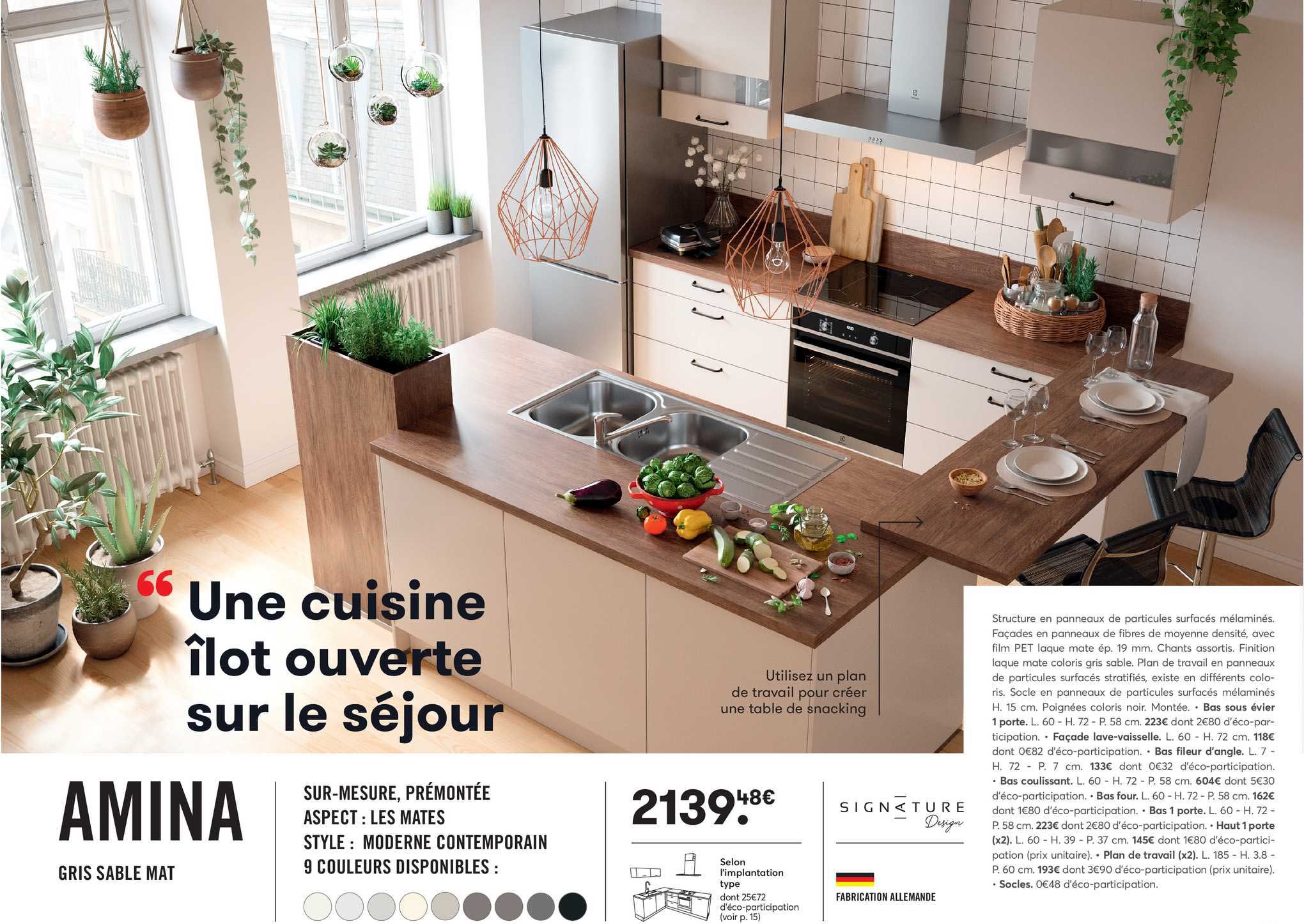 amina gris sable mat signature