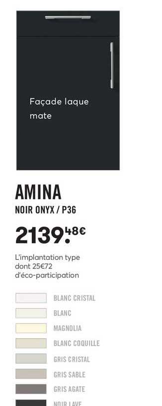 amina noir onyx