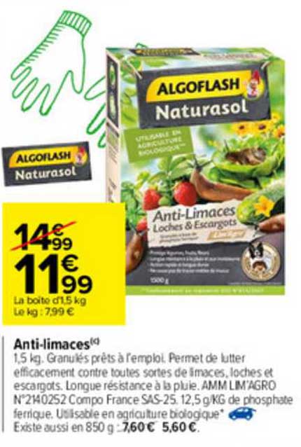 anti-limaces algoflash