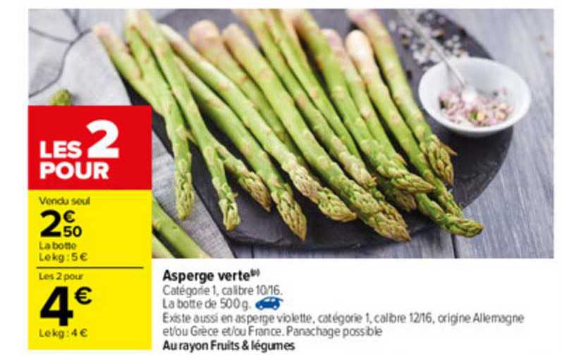 asperge verte