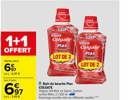 Bain De Bouche Plax Colgate