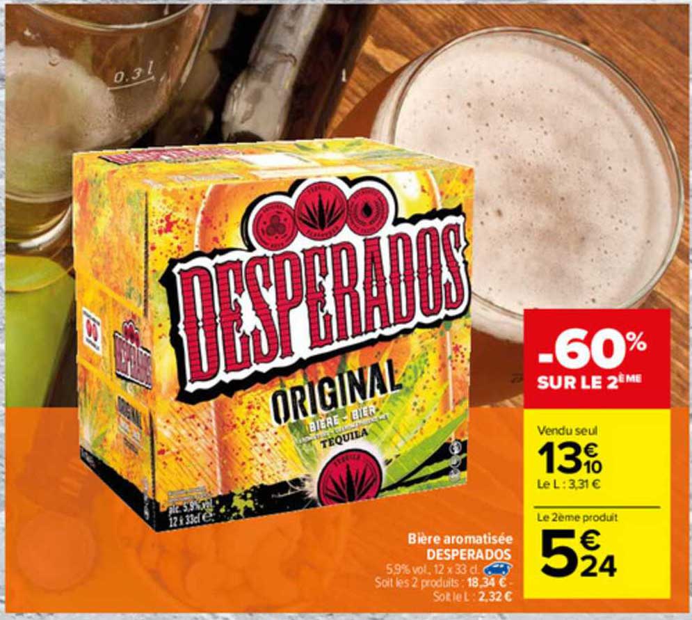 Bière Aromatisée Desperados