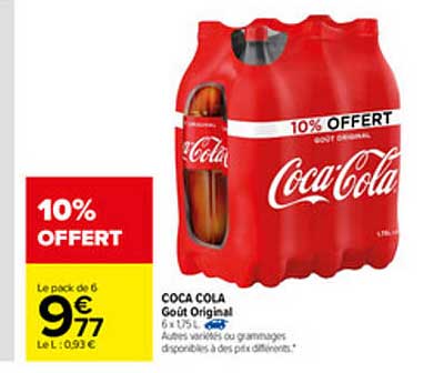 Coca Cola Goût Original