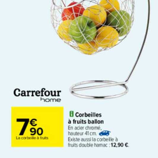 corbeilles à fruits ballon carrefour home