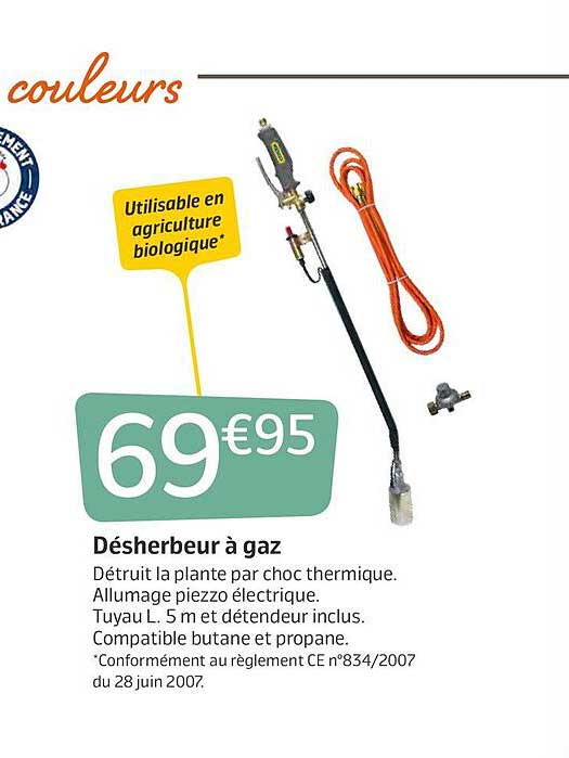 désherbeur à gaz