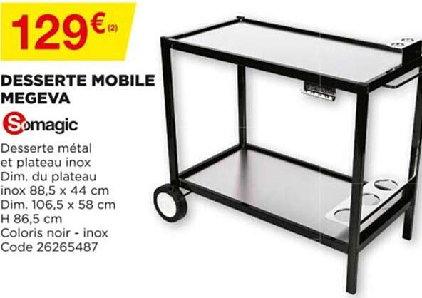 Desserte Mobile Megeva Somagic