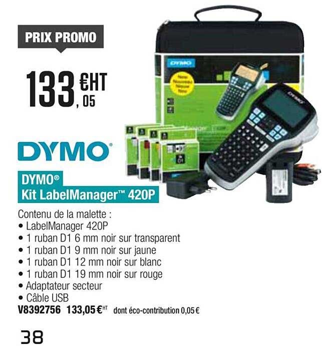dymo kit labelmanager 420p dymo