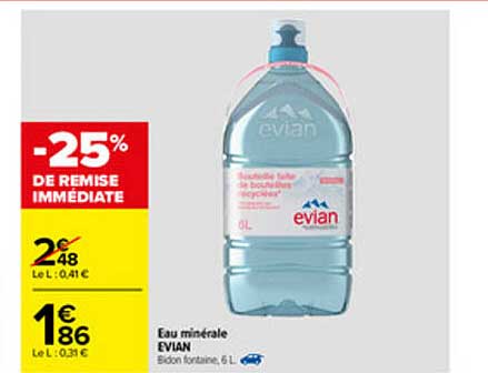 Eau Minérale Evian