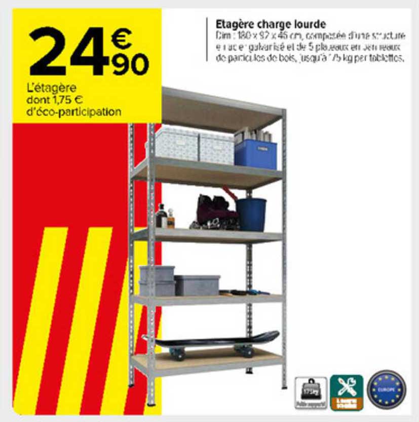 étagère charge lourde