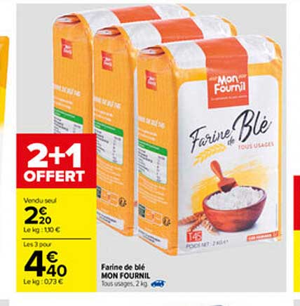 Farine De Blé Mon Fournil