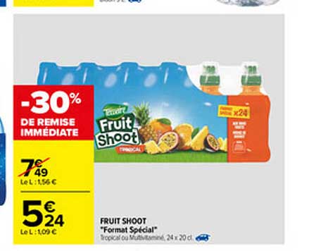 fruit shoot "format spécial"