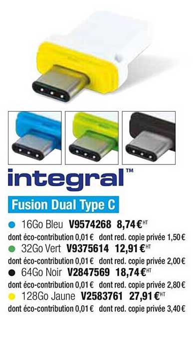 fusion dual type c intergral