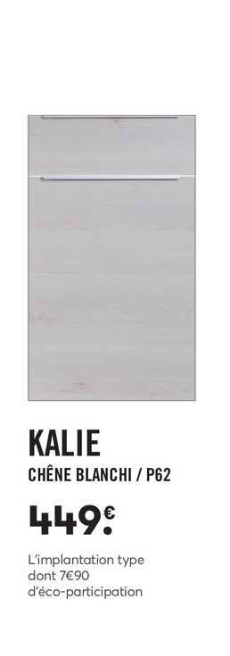 kalie chêne blanchi - p62