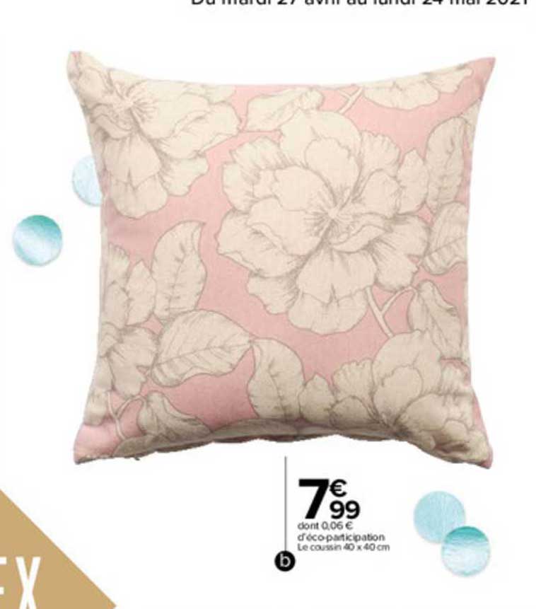 Le Coussin 40 X 40 Cm