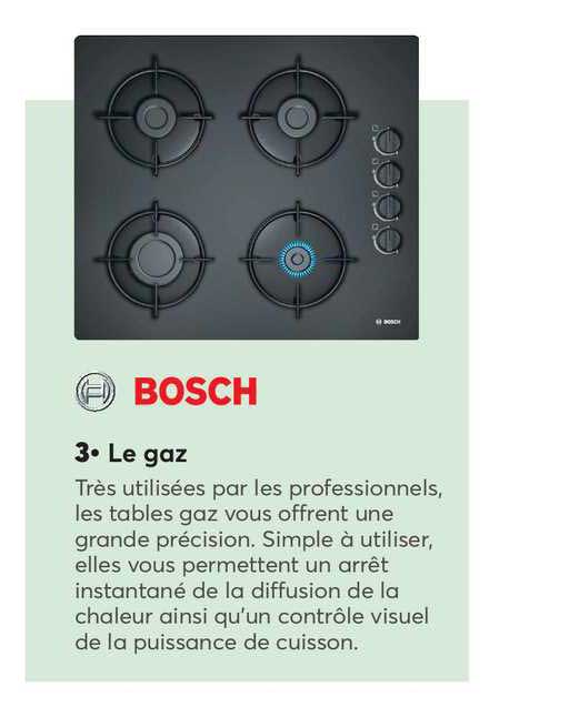 Le Gaz Bosch