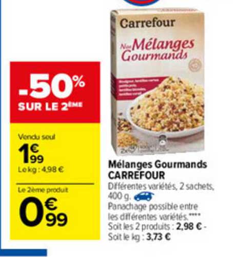 Mélange Gourmands Carrefour