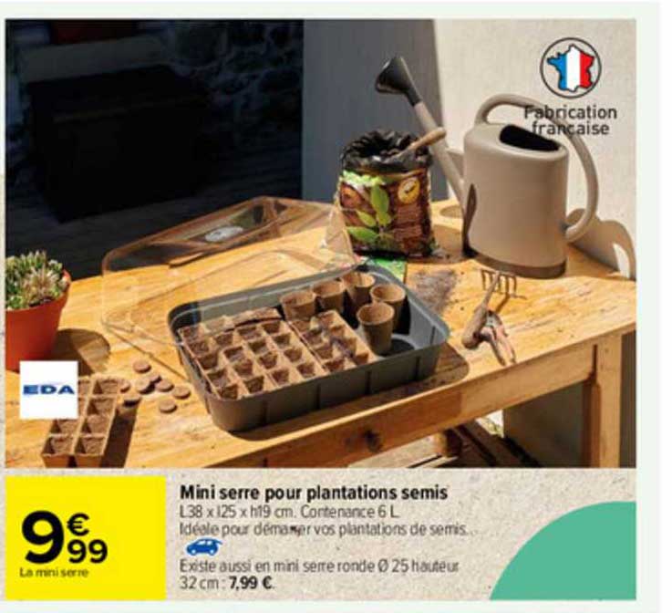 mini serre pour plantations semis