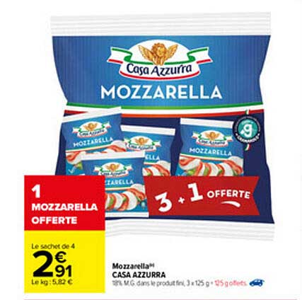 Mozzarella Casa Azzurra