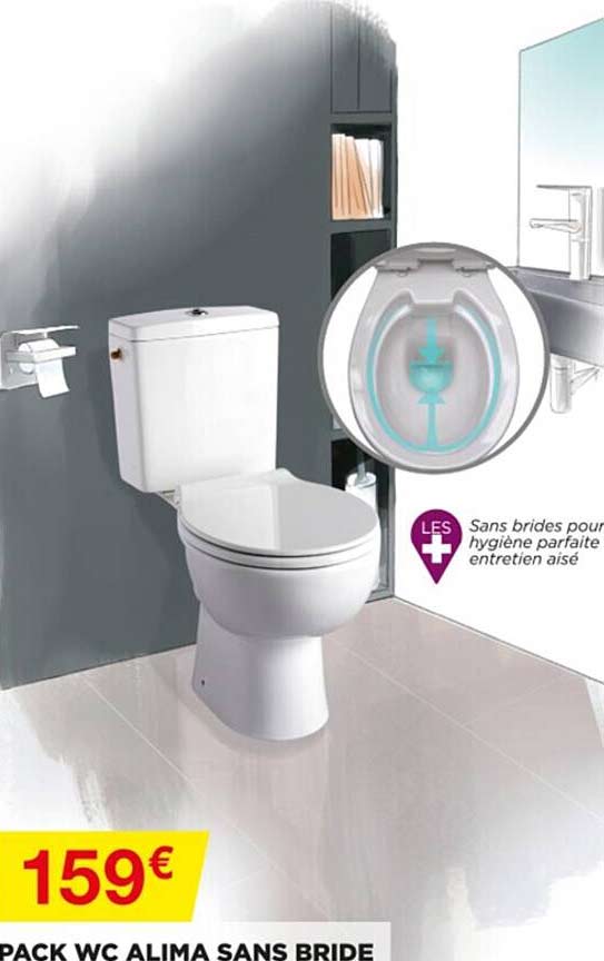 Pack Wc Alima Sans Bride