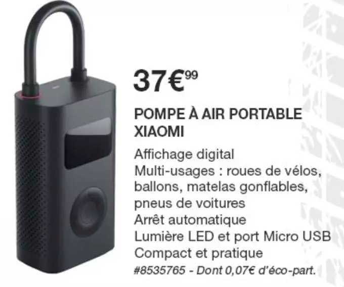 Pompe à Air Portable Xiaomi